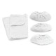 Karcher Steam Cleaner Clip On Terry Cotton Cloth Set - SC1 SC2 SC3 SC4 SC5 SG4/2 SG4/4 | 6.960-019.0